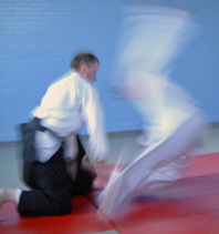 Aikido throw at
                          YMCA Reading