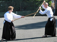 Aikido
                        weapons training