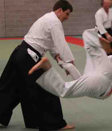 Aikido throw -
                        kotegaeshi