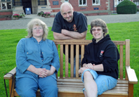 Mr
                                Foster memorial seat in use at the
                                Institute of Aikido Summer School 2012