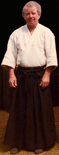 Hamish McFarlane Sensei standing