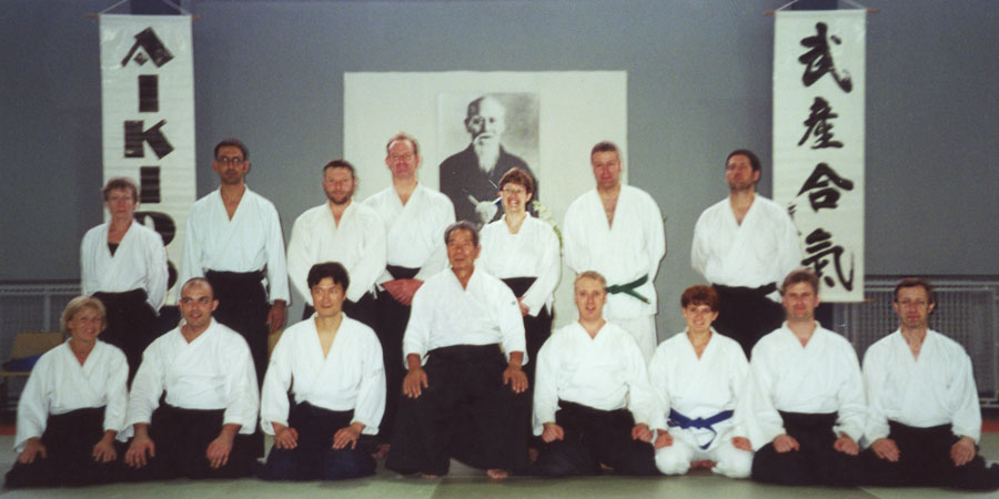 Saito Sensei course
                                                in Paris UK group
                                                picture