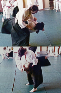 A double Koshinage
                                              picture - top Brodie
                                              throws Bain, bottom Bain
                                              throws Brodie