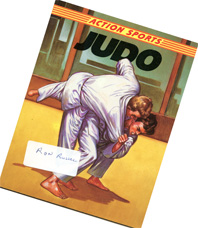Judo book with Ron
                                            Russell name sticker